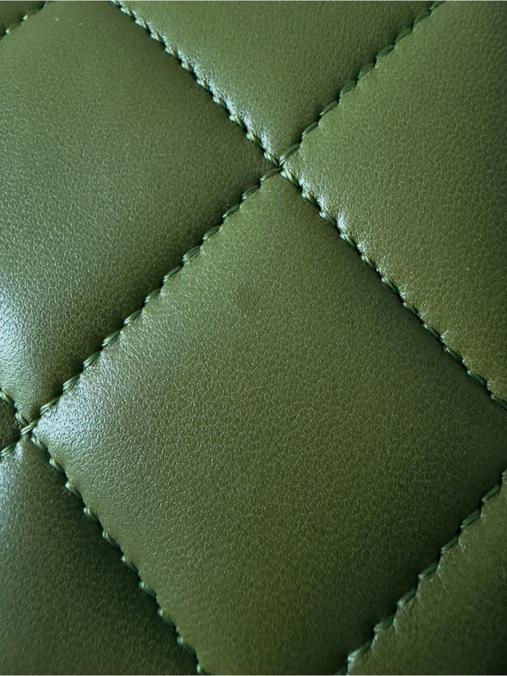 CHANEL Trendy CC Top Handle Olive Green Quilted Shoulder Bag with Gold Hardware - Picture 10 of 17